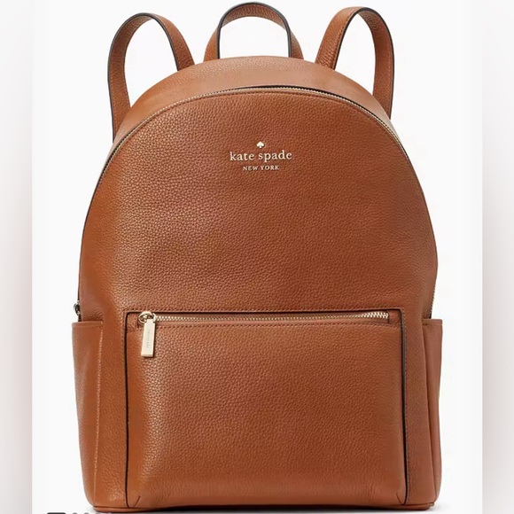 Kate Spade LEILA Pebbled Leather Large Dome Backpack - Picture 2 of 5